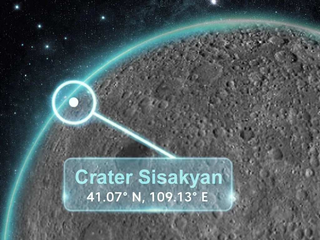 Սիսակյան ծովը՝ լուսնի վրա